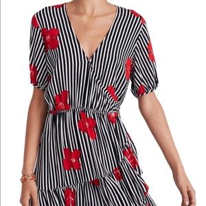 Madewell Bianca faux wrap dress